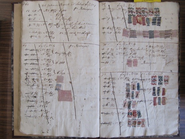 Geschäftsbuch 1763